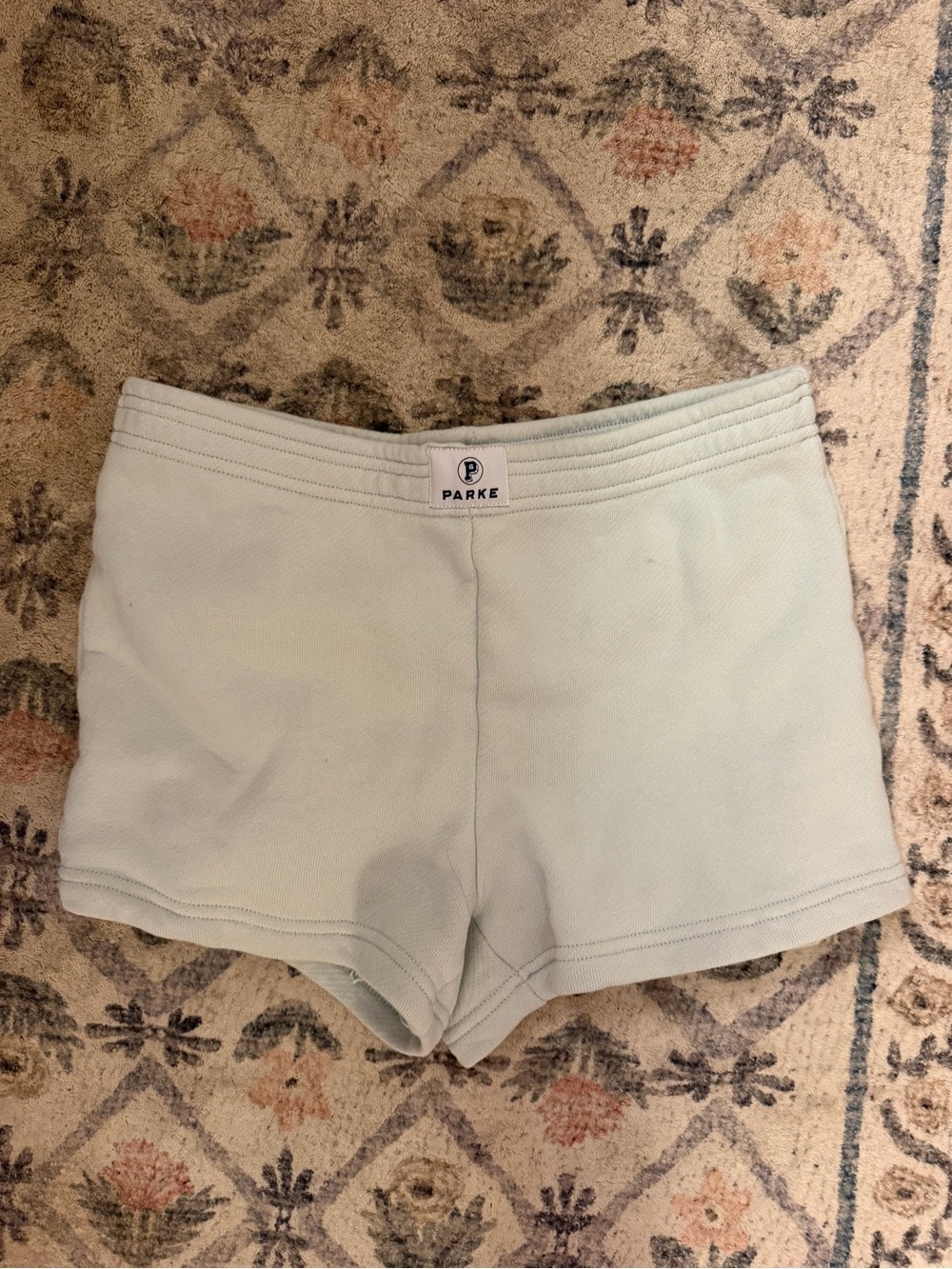 Parke Something Blue Mini Sweatshorts
